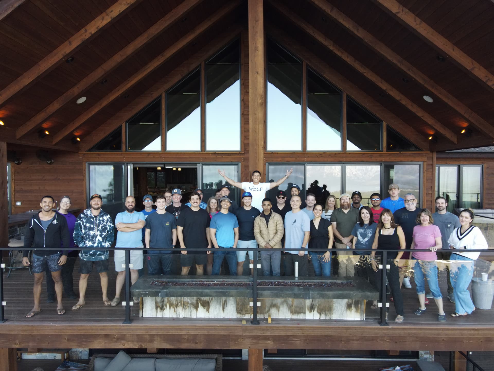 Wolfpack community at the Tahoe retreat