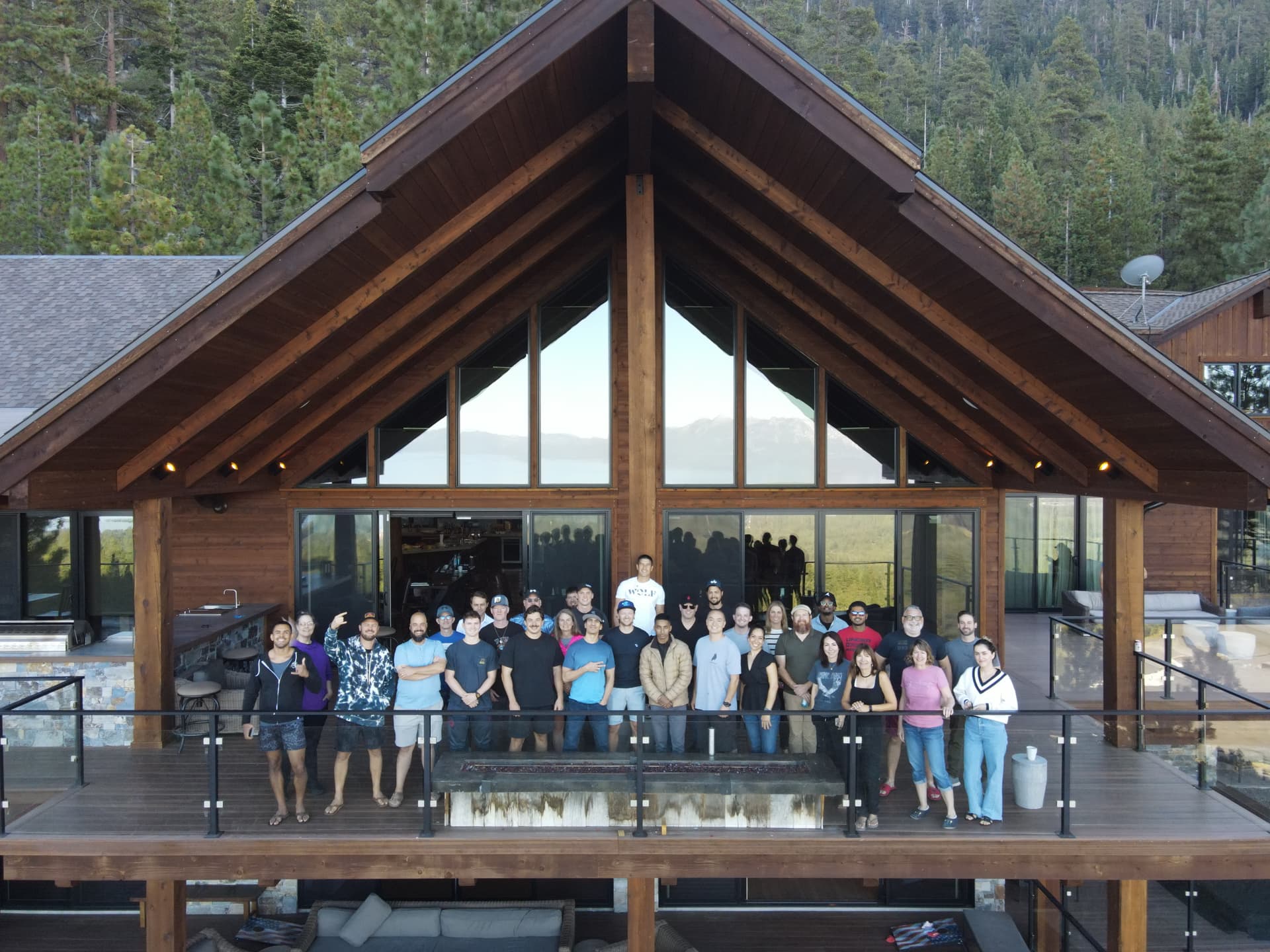 Wolfpack group at Tahoe